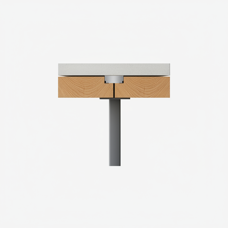 Hybrid Timber-Steel