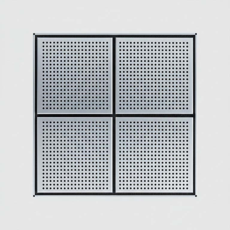 Perforated Metal Soffit