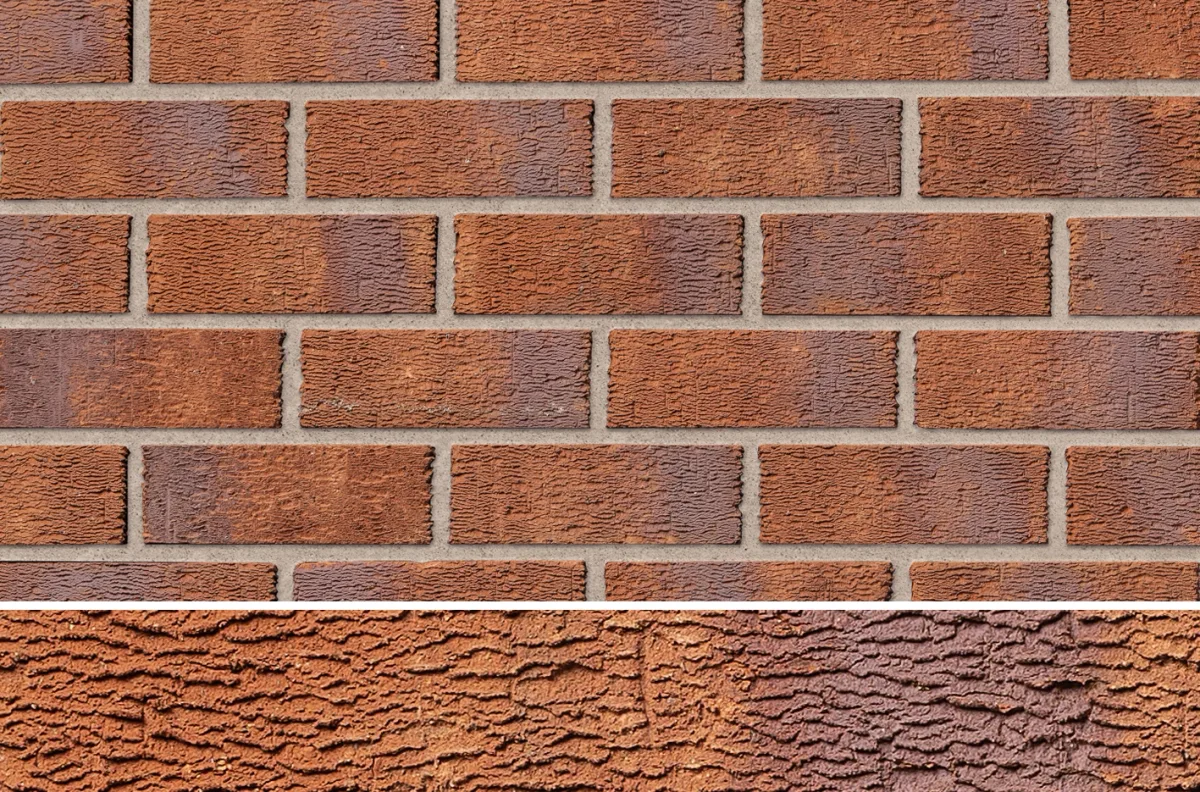 Ibstock Anglian Red Multi Rustic 73mm