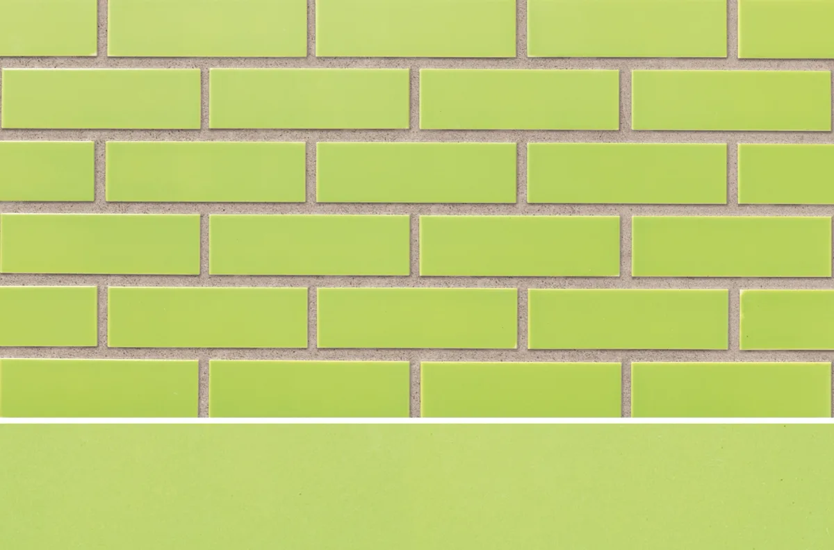 Ibstock Lime Green Glazed
