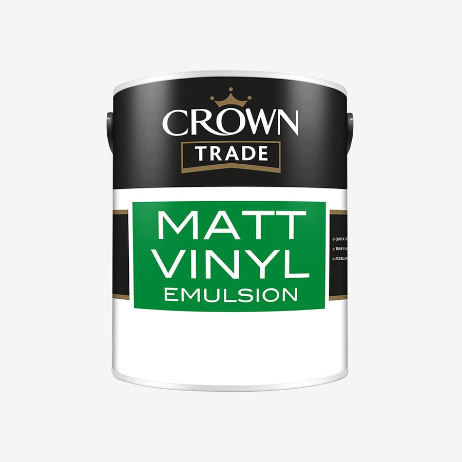 Crown Paints Crown Trade Matt Vinyl Emulsion