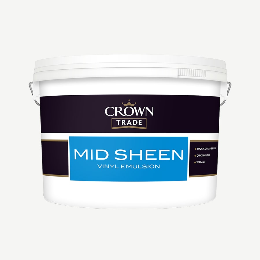 Crown Paints Crown Trade Midsheen Vinyl Emulsion